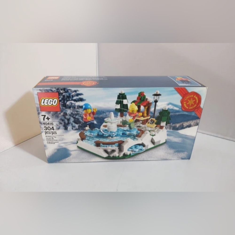 Lego 40416 Ice Skating Limited Edition NWT Building Toy Set